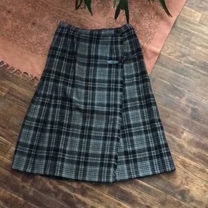 Pendleton Tartan Wrap Skirt